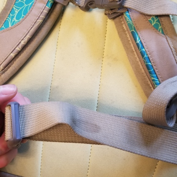 The North Face VAULT Backpack blue/green floral - Picture 6 of 6